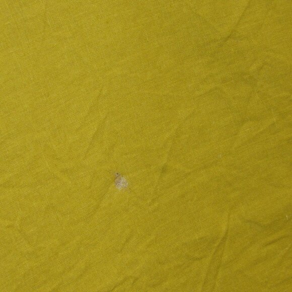 Linen Locker & Co 100% Flax Linen Mustard Golden Yellow Coach Drape Cover - Picture 8 of 8